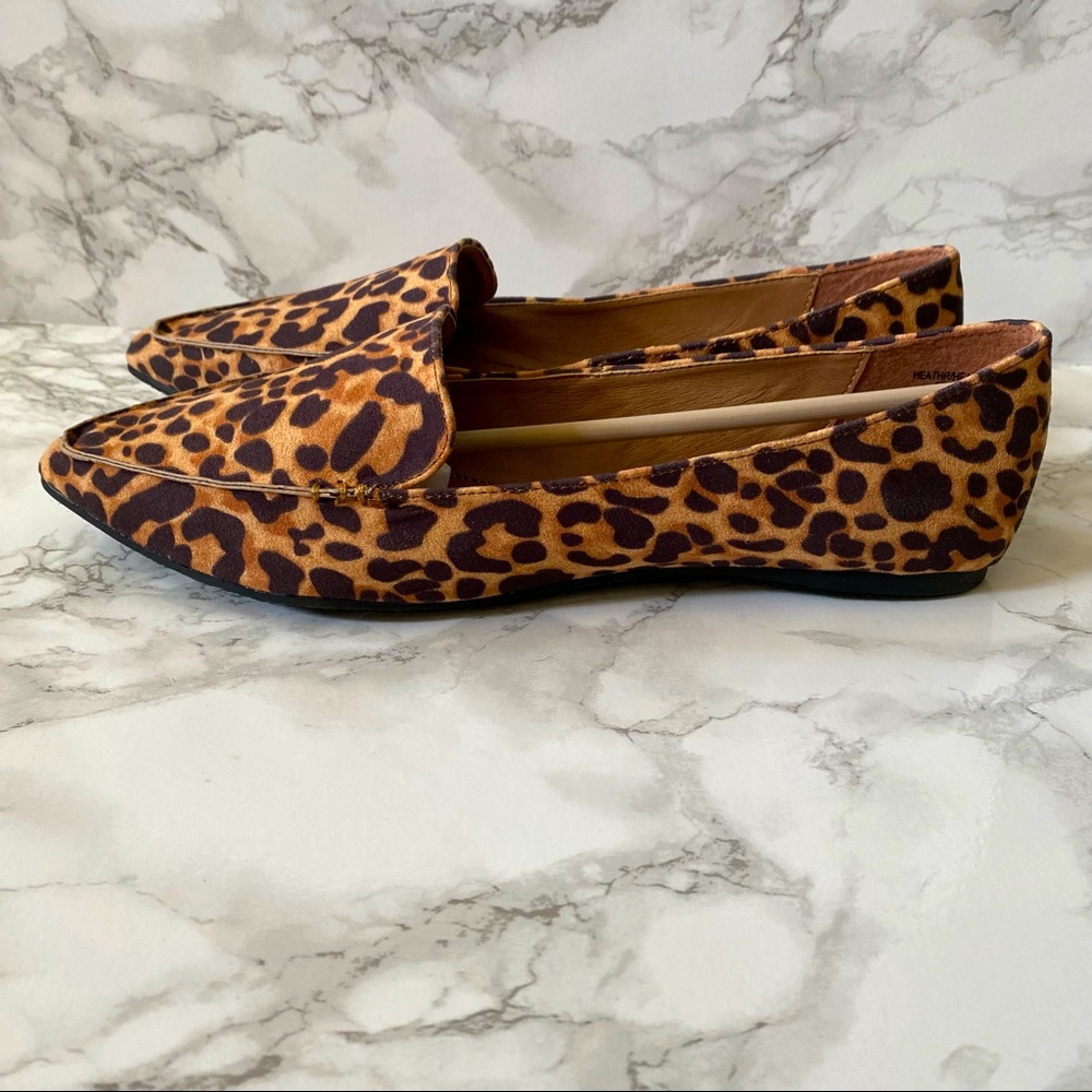 New Madden Girl Leopard Heather Flat